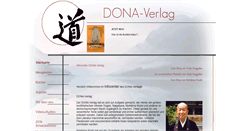 Desktop Screenshot of dona-verlag.de